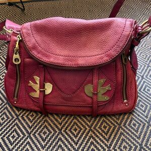 Vintage Y2K Marc by Marc Jacobs Petal to the Metal Natasha/Sasha RED/Burgundy